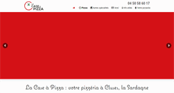 Desktop Screenshot of caseapizza.fr